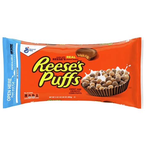 general mills reese s puffs cereal shop cereal at h e b