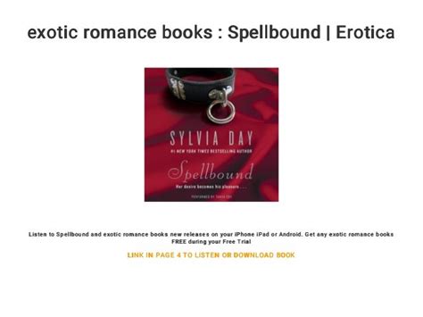 Exotic Romance Books Spellbound Erotica