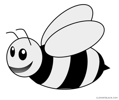 Clipart Bee Black And White Clipart Bee Black And White Transparent