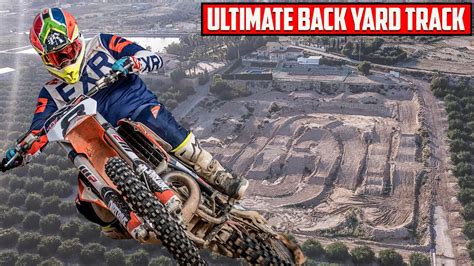 Ultimate Backyard Motocross Track Youtube