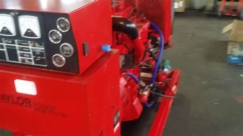50 Kw Lima Generator Set With Hercules G3400 Engine Youtube