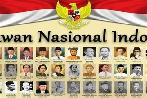Daftar Pahlawan Nasional Indonesia Beserta Fotonya Lagu Gugur Bunga Riset