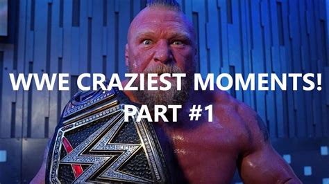 Wwe Craziest Moments Wrestlemania Top 10 Youtube