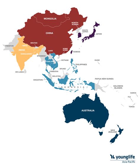Asia Map Png