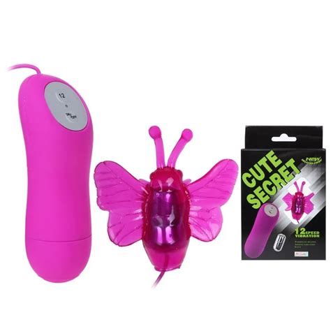 Baile 12 Speed Vibrating Massager Butterfly Vibrator Clitoris Stimulator Clitoral Vibrator Sex