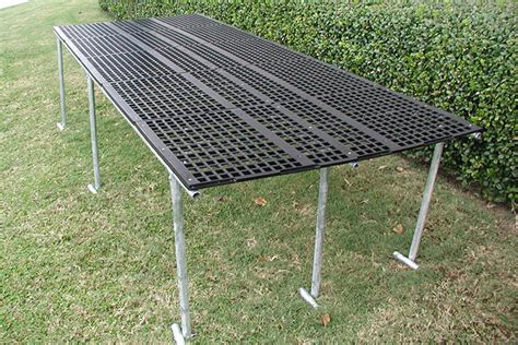 Dura Bench Greenhouse Plastic Bench Tops Hydroponic Grow Trays And Stands