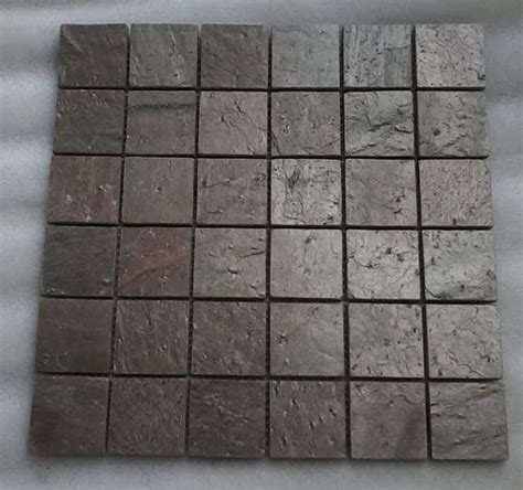 Copper Slate Mosaic Tiles At Rs 90square Feets Stone Mosaic Tile