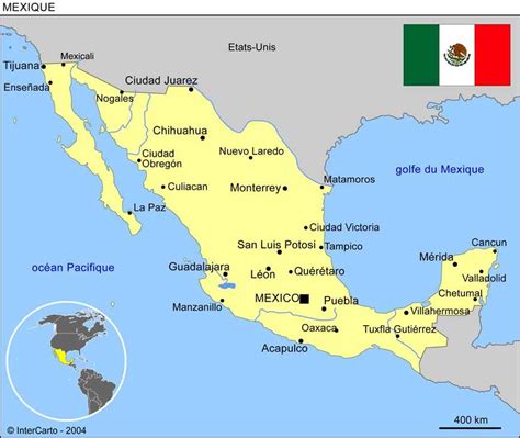 Cartes Et Plans Détaillés Du Mexique Media Cartes
