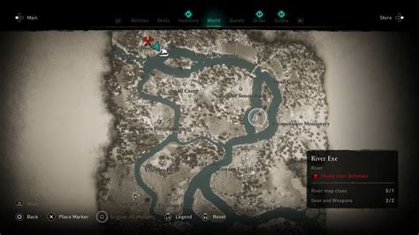 Treasures Of River Exe Guide Assassin S Creed Valhalla Hold To Reset
