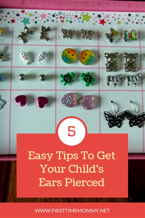 Easy Tips To Get Your Childs Ears Pierced First Time Mommy Baby