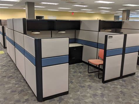 Used Teknion TOS 7.5x7.5 - High-Low Panels - Used Cubicles
