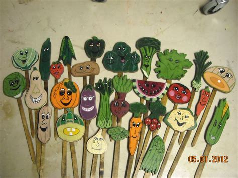 Discover more home ideas at the home depot. Garden Vegetable Wood Stakes, Garden Markers, Seedlings ...