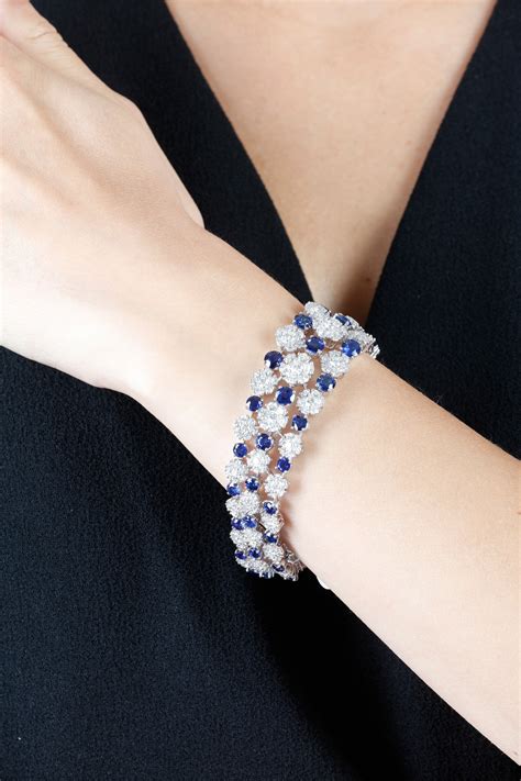 Graff Sapphire And Diamond Bracelet Magnificent Jewels And Noble