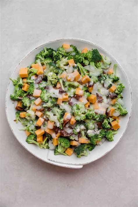 Broccoli Salad Recipe Brown Eyed Baker