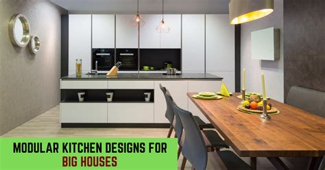 A modular kitchen is basically a term used for a kitchen which is made in modules. Modular Kitchen Designs for Big Houses - Kutchina Solutions