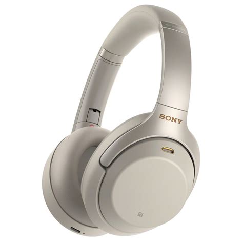 Sony Trådløse Around Ear Hovedtelefoner Wh 1000xm3 Sølv Elgiganten