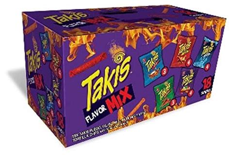 Takis Mix 18 Ct Variety Try These Amazing Flavors Takis Wild Blue