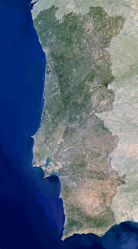 Lejupielādējiet 2 021 portugal karte ilustrācijas. Portugal Karte oder Landkarte Portugal