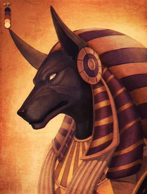 Media Monster Jackal Headed Anubis Holds The Ultimate Judgment