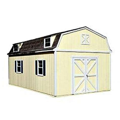 Handy Home Sequoia 12x24 Wood Storage Shed Kit 18208 2