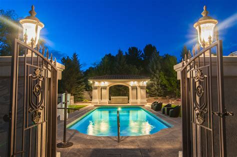 Make This Backyard Your Sanctuary Mansions House Styles Backyard