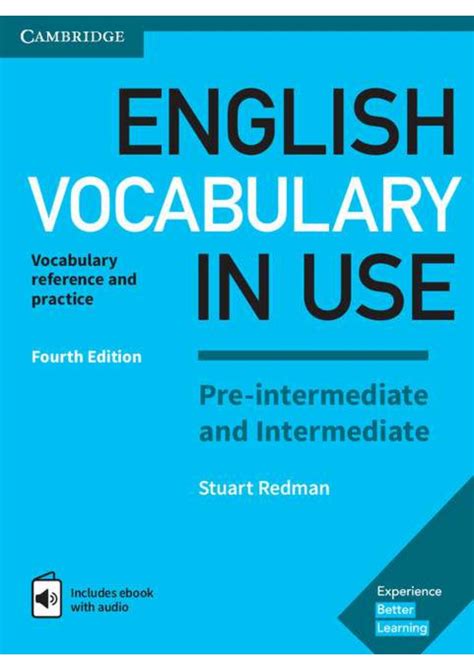 English Vocabulary In Use Pre Intermediate And Intermediate Book