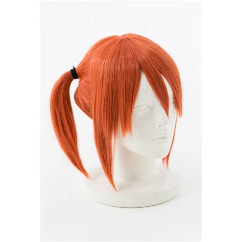 Gintama Kagura Orange Short Cosplay Wig Free Shipping 1999