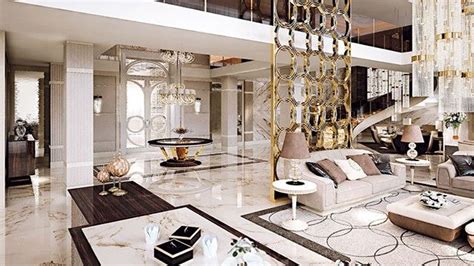 Interior Design Villa In The Oriental Style Luxury Living Room