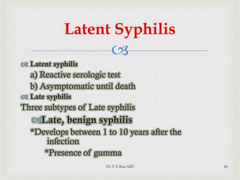 Ppt Syphilis Powerpoint Presentation Free Download Id 123585