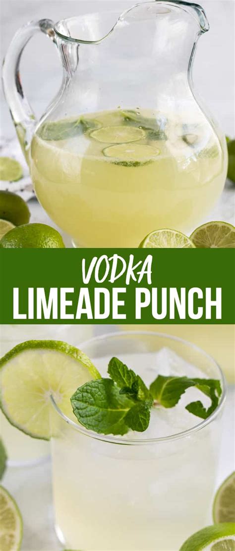 Vodka Limeade Punch Crazy For Crust