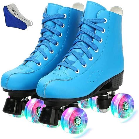 Gets Womens Roller Skates Pu Leather High Top Roller