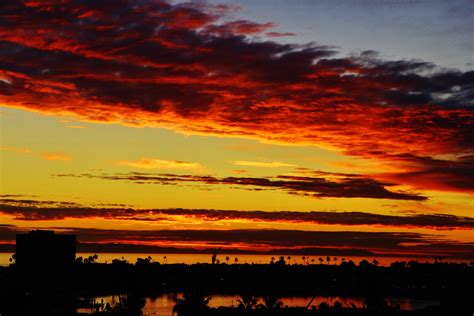 Fire Sky Newport Heights Shamsazizi Flickr