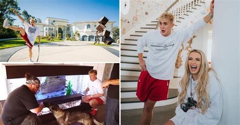 Inside Jake Pauls Team 10 Mansion As Youtuber Self Isolates In Style