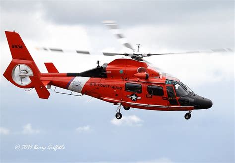 Eurocopter Hhmh 65c Dolphin 6534 Us Coast Guard Cgas Detroit Mi