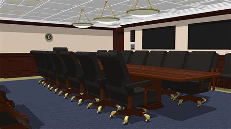 White House Situation Room 3d Warehouse