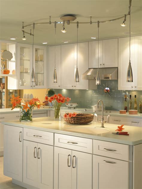 If you're on a budget, keep in mind that kitchen lighting can get fairly expensive — especially if you want fixtures that are made using quality materials like brass, alabaster, or crystals. Illuma Flex track lighting installed in a kitchen from ...