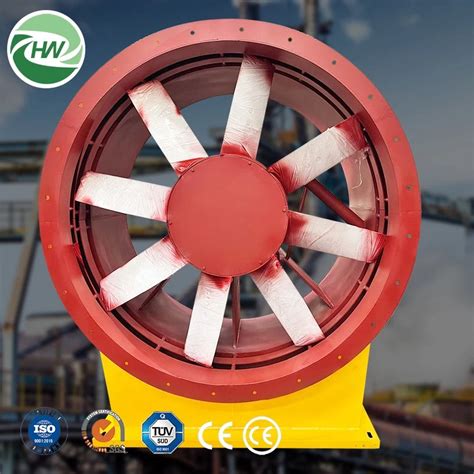 Gal Series Primary Mine Fan Total Mine Ventilation Solution Mine Axial