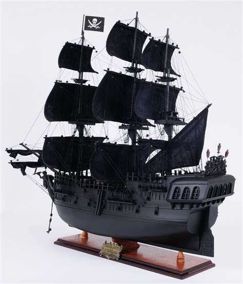 Black Pearl Pirate Ship Fully Assembled