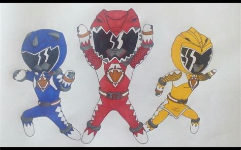 Might Morphin Power Rangers Dino Thunder Charge By Superordinary On