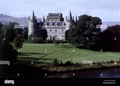 Inveraray Castle Which Is The Home Of The Duke Of Argyll And Of The