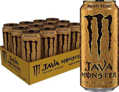 Instead, they defined one serving of a caffeinated. Monster Energy Java Monster Mean Bean, Coffee + Energy ...