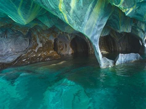 Chile Marble Caves Bing Wallpaper Download