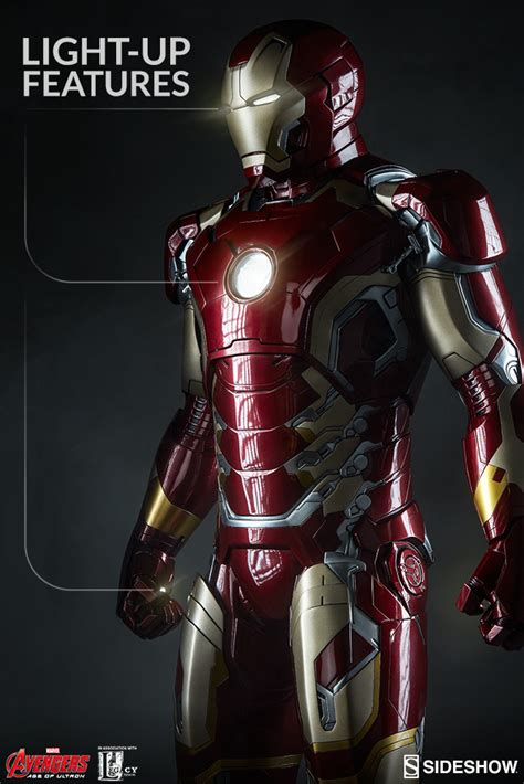 Marvel Iron Man Mark 43 Legendary Scaletm Figure By