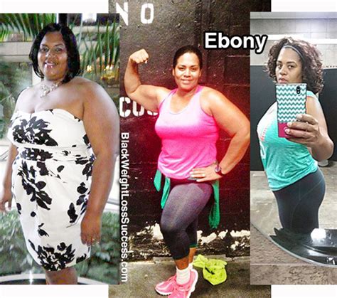 Ebony Lost 136 Pounds Black Weight Loss Success