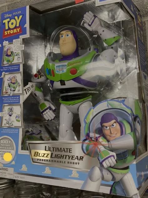 New Thinkway Disney Pixar Toy Story Ultimate Buzz Lightyear