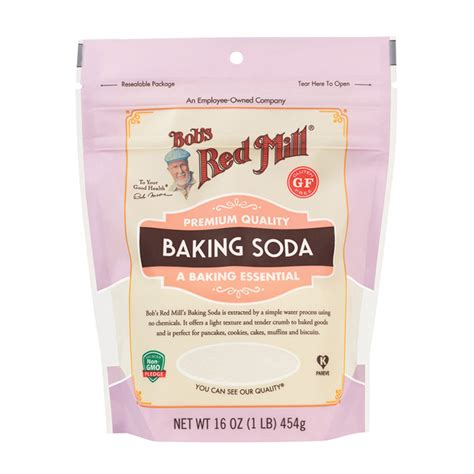 Bobs Red Mill Pure Baking Soda 454g — Australian Organic Products More
