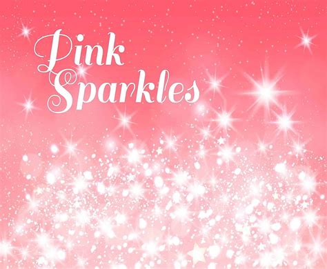 Vector Pink Background With Glowing Stars Ai Uidownload