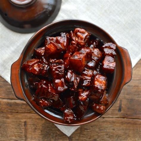 Shanghai Style Braised Pork Belly Hong Shao Rou Mytaemin