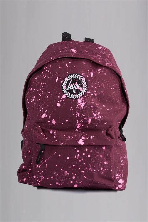 Hype — Hypeburgundy Speckle Bag Hype Bags Bags Backpacks