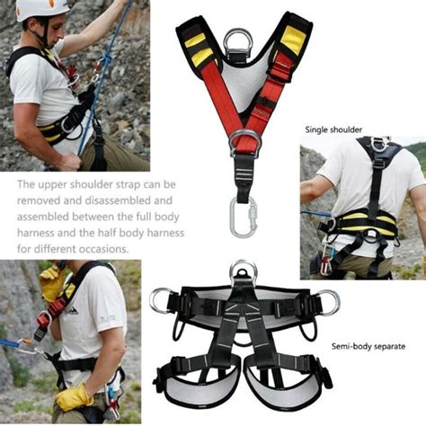 Maximum Load 150kg Outdoor Fullhalf Body Safety Rock Climbing Tree